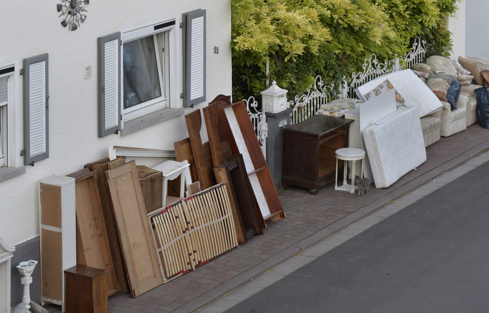 Besenrein übergebene Wohnung nach der Haushaltsauflösung